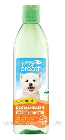 Добавка у воду для собак TropiClean Fresh Breath Догляд за шкірою та шерстю 473 мл 001558