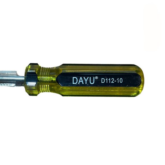 Викрутка DAYU D112-10 пласка 35см, пластикова ручка, магнітний наконечник (6737) | Зображення 2