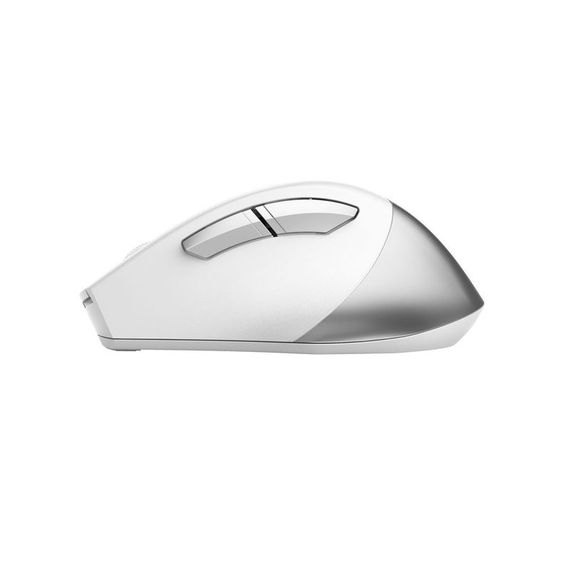 Миша бездротова безшумна A4Tech Fstyler FG35S (Silver), USB, колір білий+сірий | Зображення 5