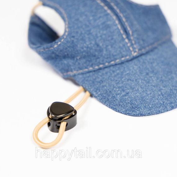 Кепка для собак Pet Fashion Den розмір XL синя джинсова бейсболка | Зображення 2
