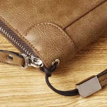 Гаманець шкіряний чоловічий Baellerry leather brown. OJ-112 Колір коричневий | Зображення 2