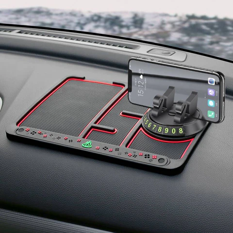 Силіконовий килимок протиковзкий в автомобіль на панель MOBILE | Зображення 4