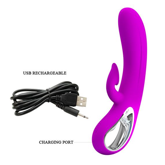 Вібратор - Pretty Love Nicola Vibrator Purple Sex Aura | Зображення 8