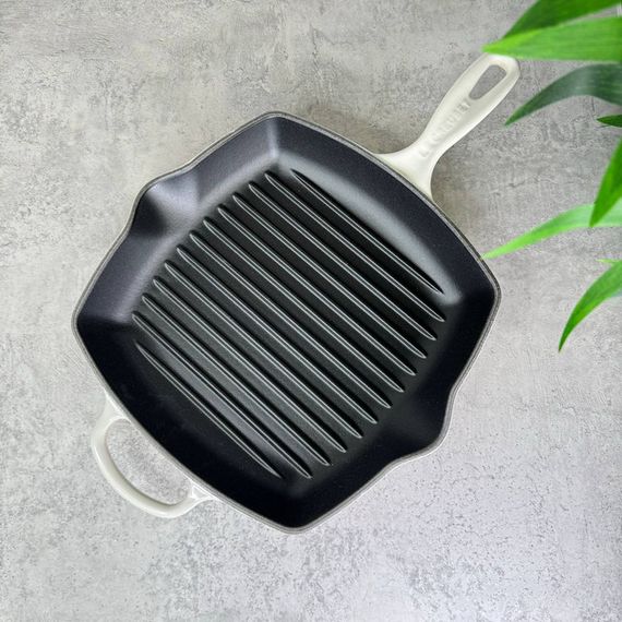Сковорода гриль Le Creuset Square Grillet 20183267160422 26 см безе | Зображення 1