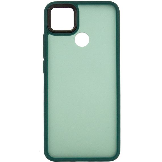 Чехол TPU+PC Lyon Frosted для Xiaomi Redmi 9C Green | Зображення 1