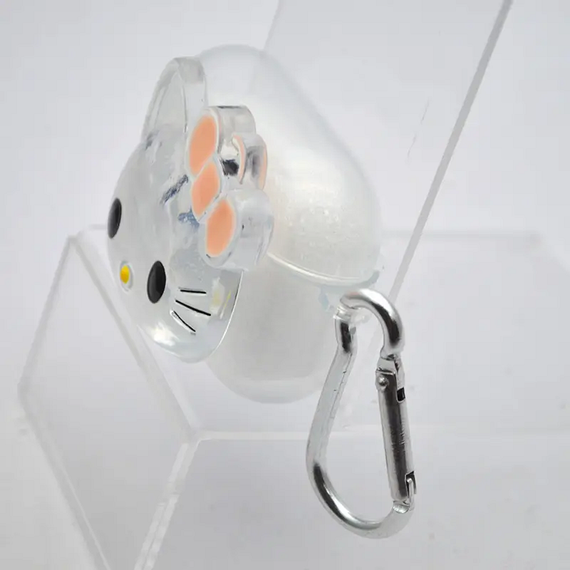 Силиконовый 3D чехол для наушников Apple AirPods Pro 1/2 Hello Kitty | Зображення 3