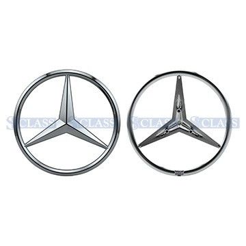 Эмблема крышки багажника Mercedes Benz W140 91-98/ W251 06-, Wender Parts, M 140 758 0058,