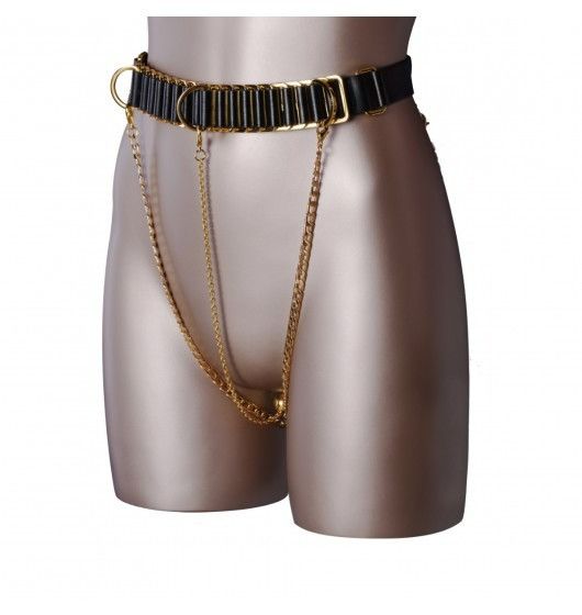 Пояс із золотими ланцюжками Upko Indulge In The Restraints Collection | Зображення 2