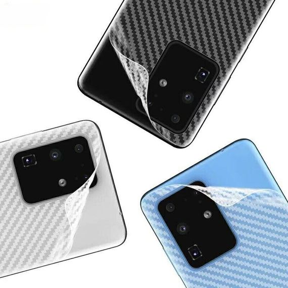 Карбоновая пленка на корпус для Samsung Galaxy S20 Ultra | Зображення 3