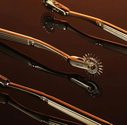 Колесо Вартенберга UPKO метал, золото | Зображення 2