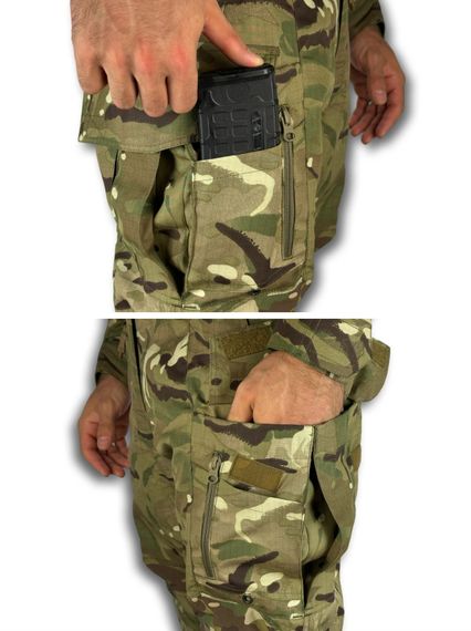 Тактичні штани Raptor «FLEX» з наколінниками та еластичними вставками Мультикам 52/5 | Зображення 8