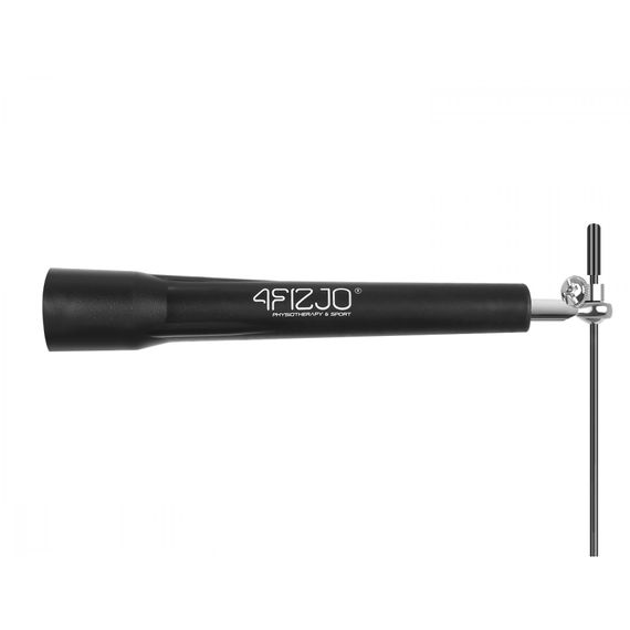 Скакалка 4FIZJO Standard+ швидкісна для кросфіту Black 4FJ0183 (P-5907739311528) | Зображення 2