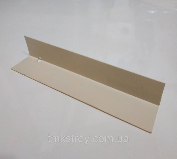 Угол ПВХ LinePlast-Слоновая кость (2,7м) разные размеры 15×15