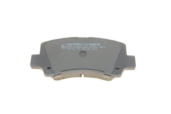 Колодки тормозные передние Chery A1 07-14 Cowin 10-15 QQ6 06-13 Suzuki Wagon R+ 98-00 22-0419-0 | Зображення 2
