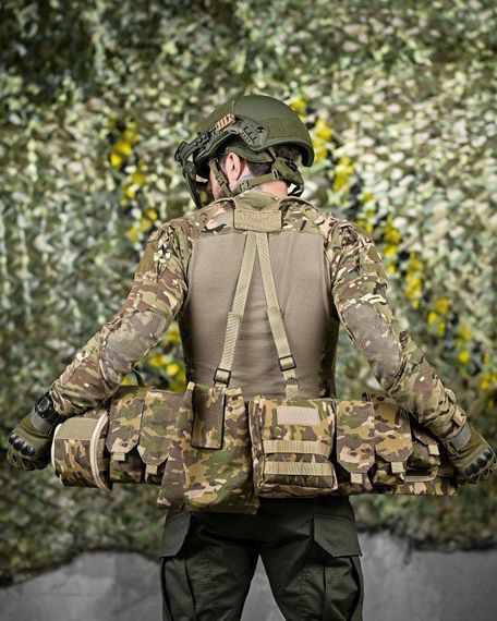 Розвантажувальний пояс РПС мультикам Attack у зборі ДЛ6397