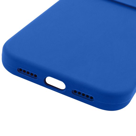 Чохол Silk Full Camera Protective (AA) NO LOGO для Apple iPhone 17 Pro (6.3") Синій / Capri Blue | Зображення 4