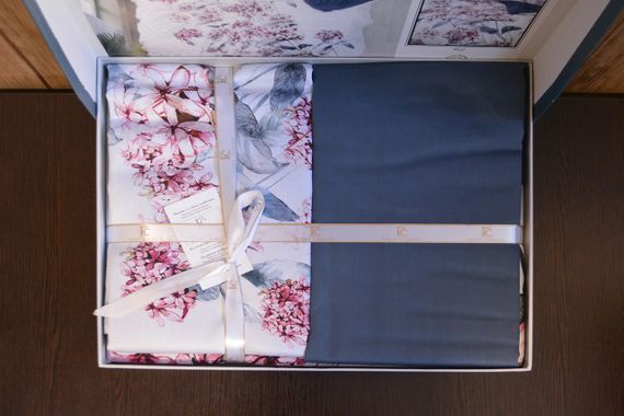 Постільна білизна First Choice 3D Satin 200×220 Luanda Blue | Зображення 5
