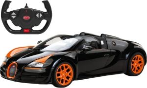 Машинка Rastar Bugatti Grand Sport Vitesse на радиоуправлении. 1:14. Черный