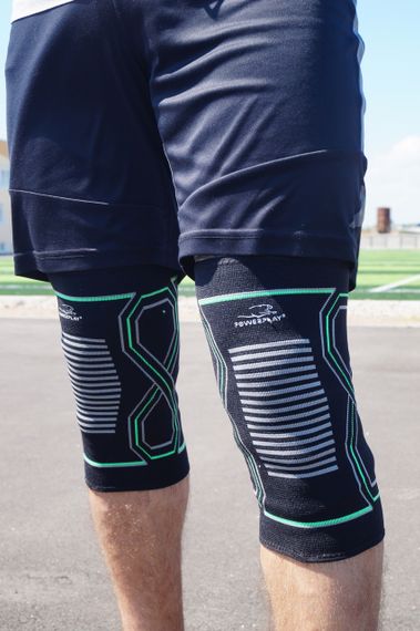 Наколінники PowerPlay 4099 Чорні (пара) S/M | Зображення 1