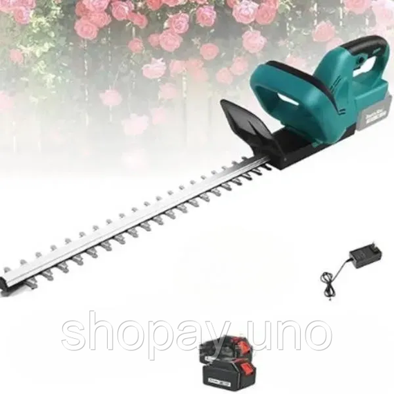 Кусторез аккумуляторный c двумя аккумуляторами 48V 4000 mAh | Зображення 1