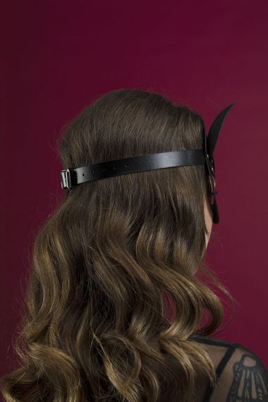 Маска кішечки Feral Feelings - Catwoman Mask, натуральна шкіра | Зображення 2