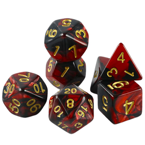 Набір гральних кубиків для настільних ігор DND RPG TRPG
