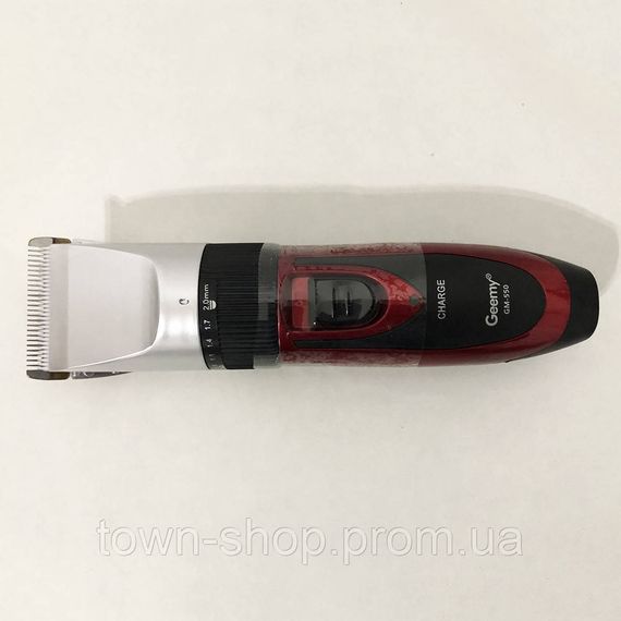 Профессиональная машинка для стрижки волос GEMEI GM-550 с двумя аккумуляторами | Зображення 6