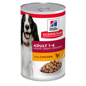 Hill's SP Adult Вологий корм для дорослих собак, з куркою, консерва, 370 г
