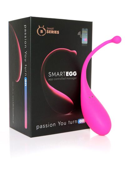 Вібро яйце B-Series Smart Egg, з керуванням через додаток, рожеве | Зображення 5