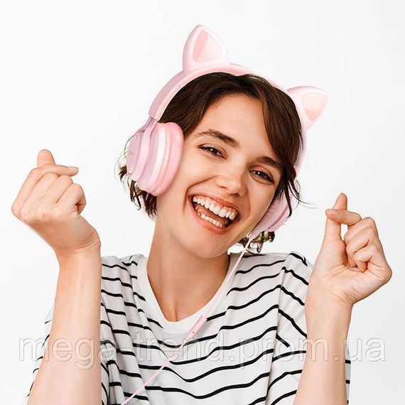 Навушники Hoco Cat ear headphones with mic W36 |Hi-Fi| | Зображення 5