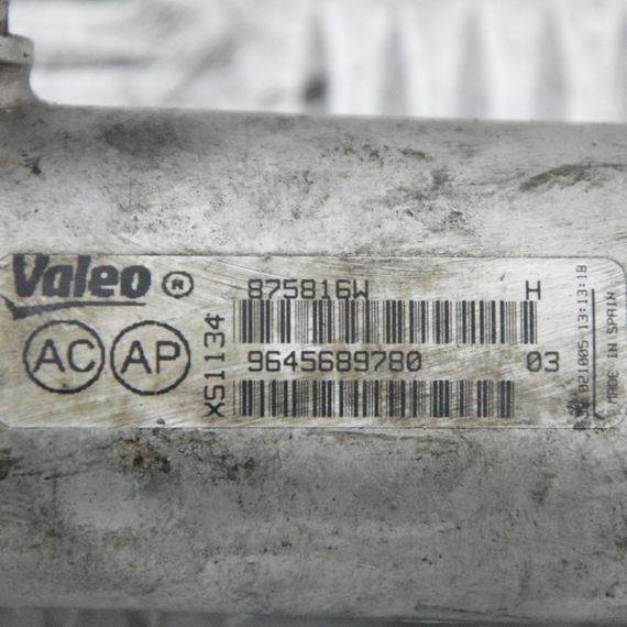 Радіатор рециркуляції ВГ VOLVO S40 II 2004-2012 теплообмінник EGR Вольво 9645689780 | Зображення 2