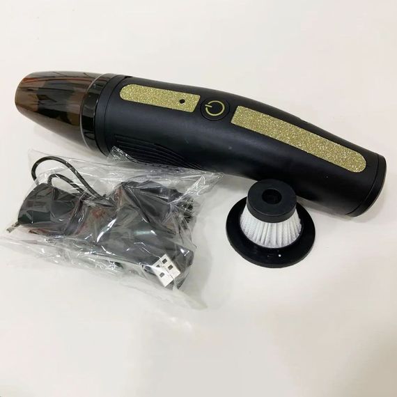 Автомобільний пилосос Car Vacuum Cleaner HY05 на АКУМУЛЯТОРІ. Колір: чорний | Зображення 8