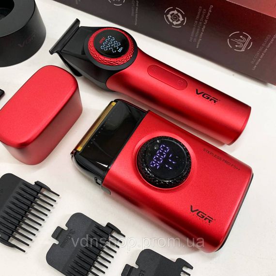 Машинка для стрижки аккумуляторная с керамическими ножами, Машинка для стрижки с мощным аккумулятором ZK-34 | Зображення 9