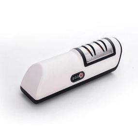 Электрическая точилка для ножей и ножниц с аккумулятором • USB электрическая точилка для кухонных инструментов
