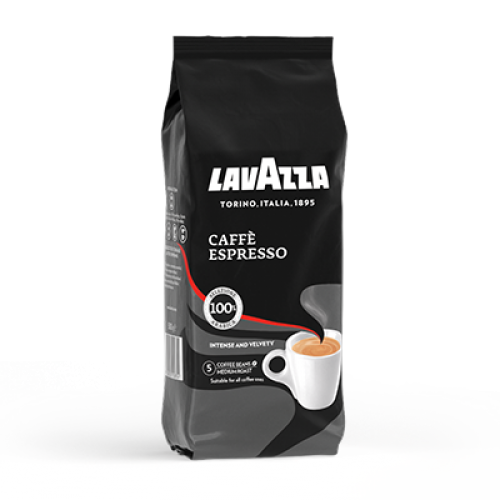 Кава в зернах арабіка 100% Lavazza Espresso Classico 500 г Італія (ОРІГИНАЛ) | Зображення 1