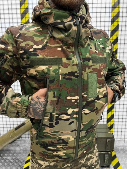 Тактическая куртка SoftShell софтшел  Armageddon  мультикам  ВТ0478 | Зображення 2