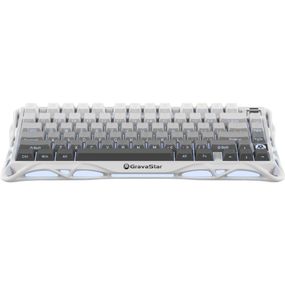 Клавіатура GravaStar Mercury K1 TKL Wireless/Bluetooth/USB UA White (GSK1_GWHT)