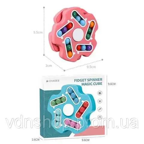 Дитячий розвиваючий чарівний спинер, що обертається, головоломка антистрес | Зображення 3