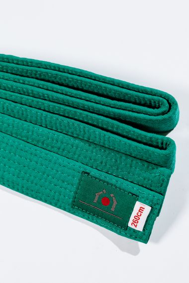 Зелений пояс для дзюдо ТМ BUDOGI, серія PRO, довжина 240 см | Зображення 1