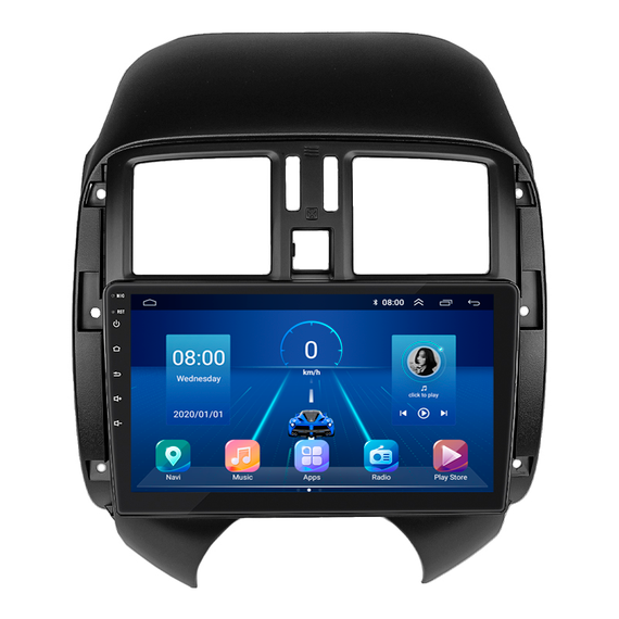 Штатна магнітола 9" Lesko для Nissan Versa II 2012-2014 6/128Gb 4G Wi-Fi GPS Top Ниссан