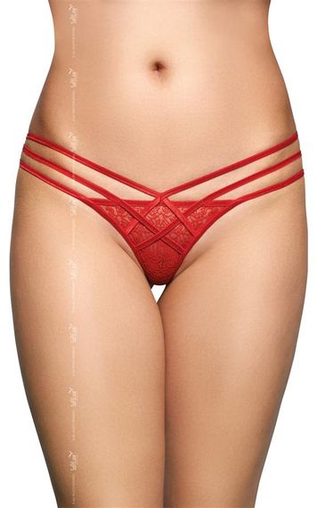 Жіночі стринги - SLC 2021 G-String 2492 - red - M/L