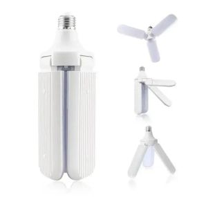 Светодиодная лампа Fan Blade Led 45W E27 тройная в форме вентилятора