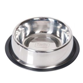 Миска для собак Flamingo Dish Rubber Rim з гумовим обідком 700 мл