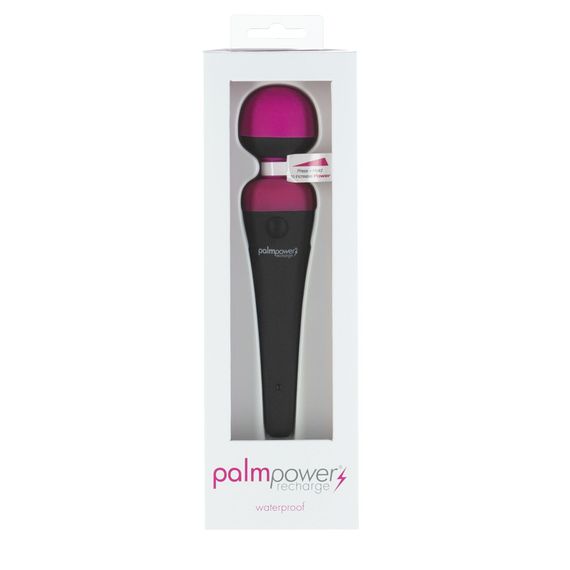 Вібромасажер PalmPower Recharge Pink, перезаряджуваний, гнучка головка, тревел-замок | Зображення 6