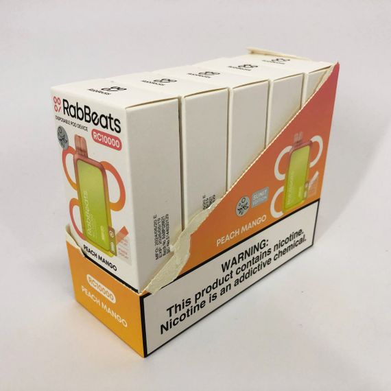 Elf Bar RabBeats RC10000 смак Персик Манго (Peach Mango) (ws95742-12) | Зображення 4