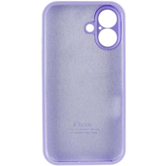 Чохол Silicone Case Full Camera Protective (AA) для Apple iPhone 17 (6.3") Бузковий / Dasheen | Зображення 2