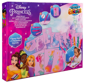 Набір Disney Princess Спрей-ручки з трафаретами (DP22364)