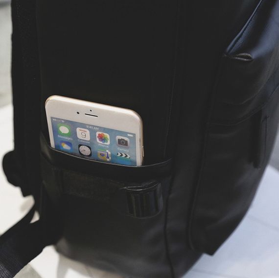 Рюкзак чоловічий великий міський для ноутбука чорний | Зображення 5