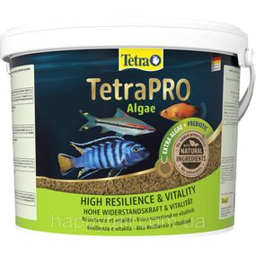 Корм Tetra Pro Algae Multi-Crisps для травоядных рыб с овощами чипсы 10 л/ 1,9 кг