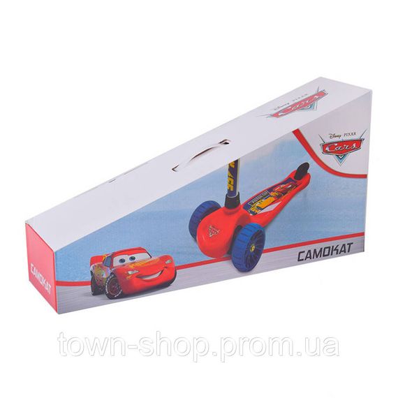 Самокат детский 3-х колесный "Cars" LS2214 | Зображення 1